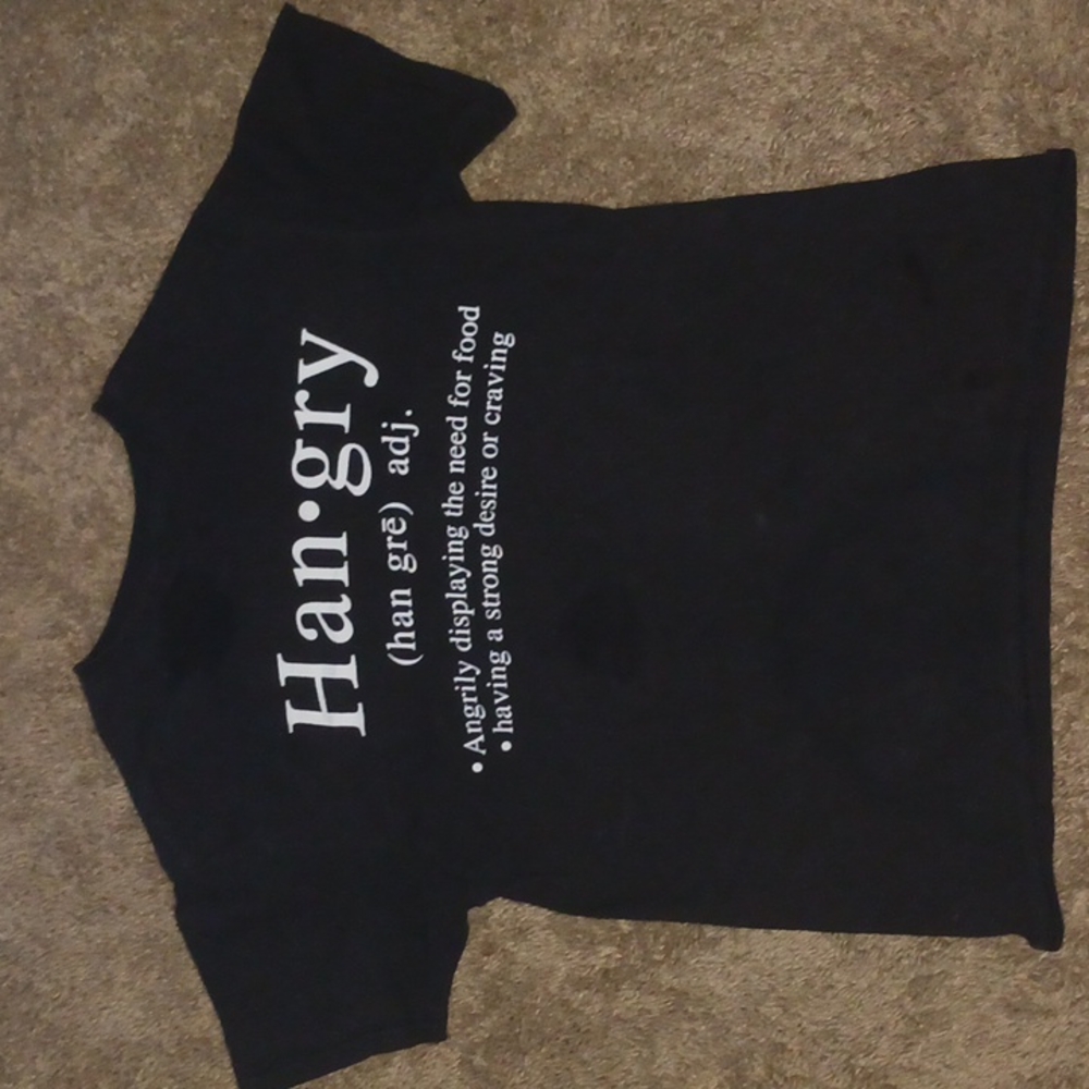 Black t shirt